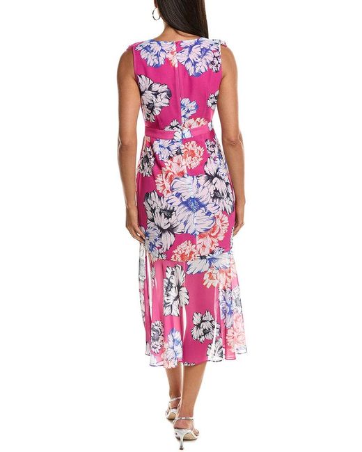 MILLY Red Nanci Petals