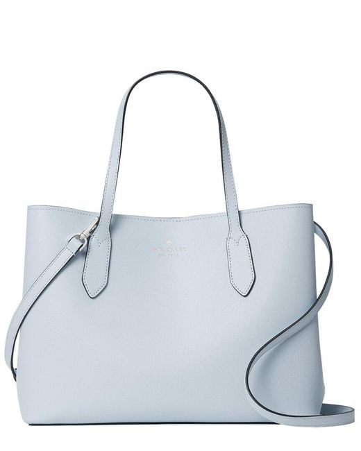 Kate Spade Blue Harper Leather Satchel