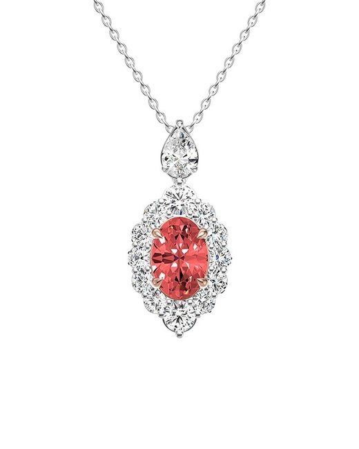 Lab Grown Diamonds White 14K 1.75 Ct. Tw. Lab-Grown Diamond Pendant