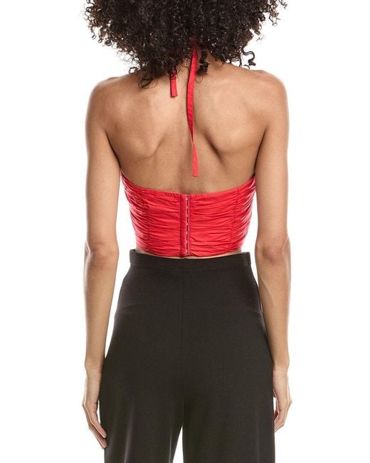 Forte_forte Red Sleeveless Top