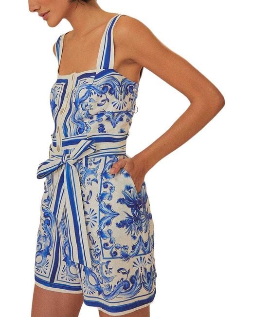 Farm Rio Blue Romper