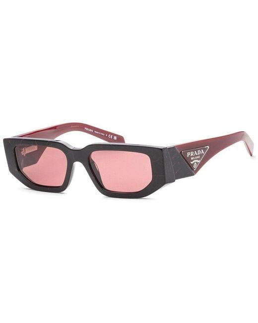 Prada Pink Pr09zs 54mm Sunglasses for men