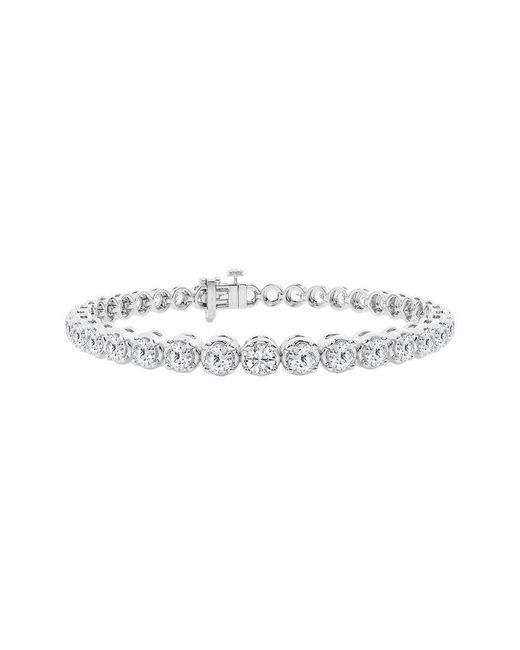Lab Grown Diamonds White 14K 7.00 Ct. Tw. Lab Grown Diamond Bracelet