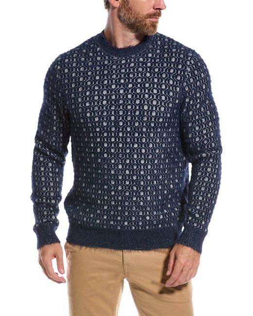 Ted Baker Blue Hallion Crewneck Sweater for men