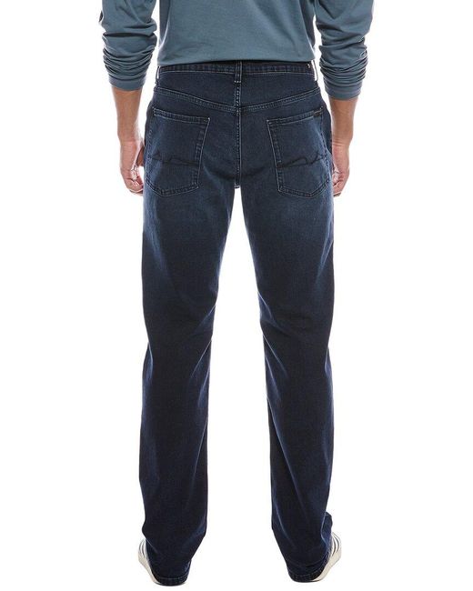 7 For All Mankind Blue The Straight Ormond Jean for men