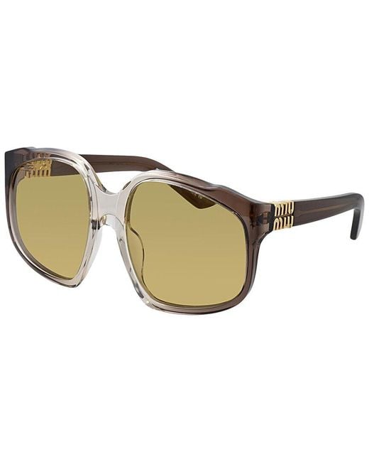 Miu Miu Natural 59Mm Sunglasses