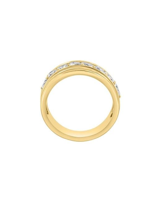Effy Fine Jewelry Metallic 14K 0.72 Ct. Tw. Lab-Grown Diamond Ring