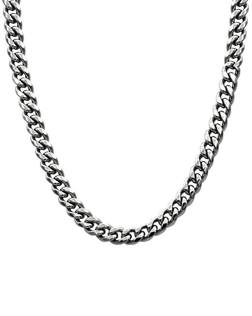 Jane Basch Metallic Steel Necklace for men
