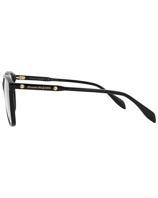 McQueen Black Am0191O 54Mm Optical Frames