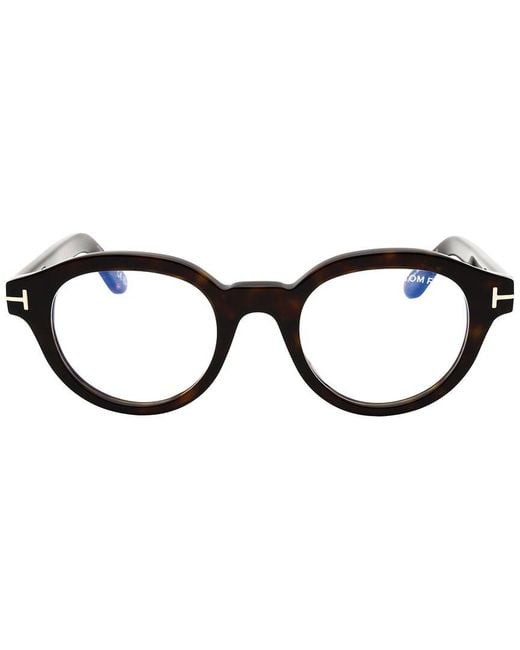 Tom Ford Black 49Mm Optical Frames for men