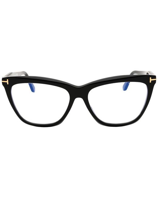 Tom Ford Black 56Mm Optical Frames