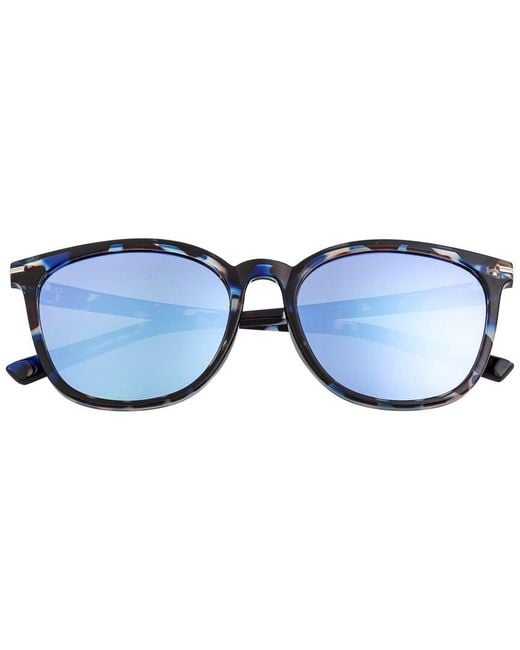 Bertha Blue Piper 58mm Polarized Sunglasses