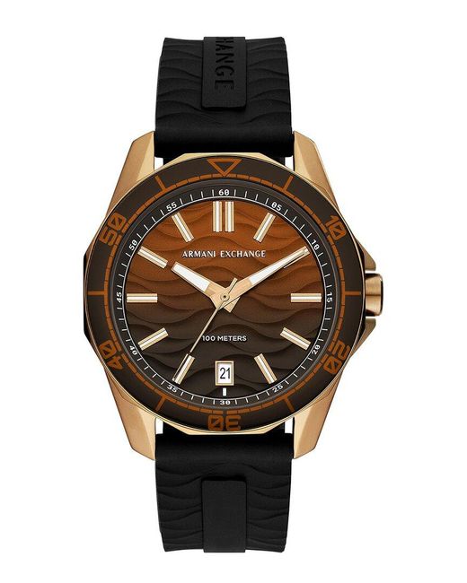 Armani Exchange Black Classic Watch for men