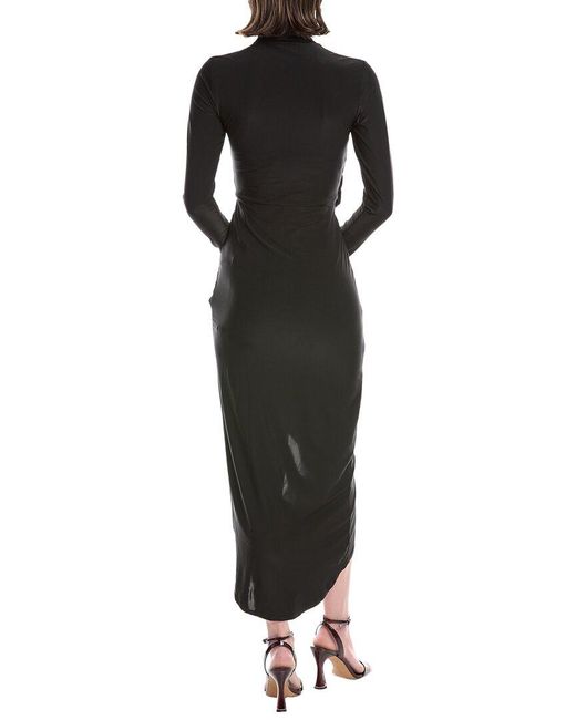 Rachel Roy Black Bret Midi Dress