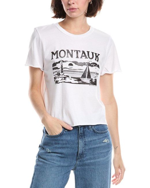 Michael Stars White Montauk T-Shirt