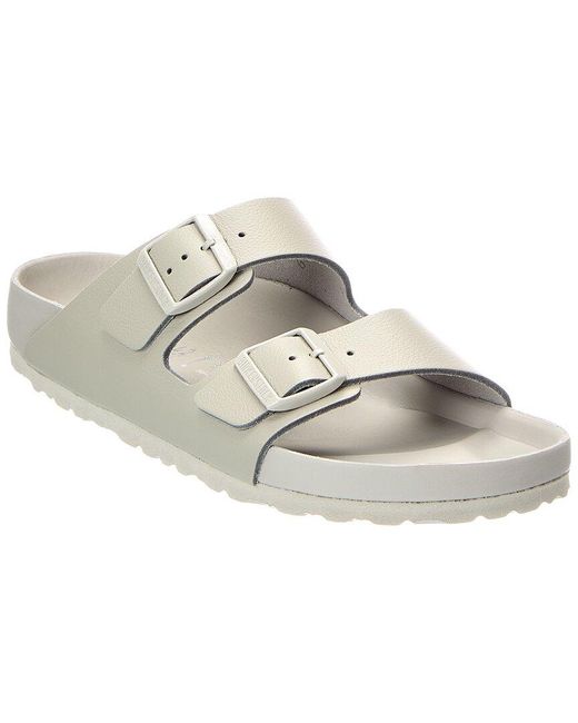 Birkenstock Gray Arizona Bs Narrow Leather Sandal for men