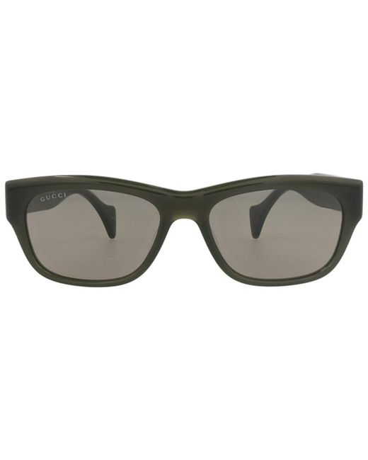 Gucci Gray 55Mm Sunglasses for men