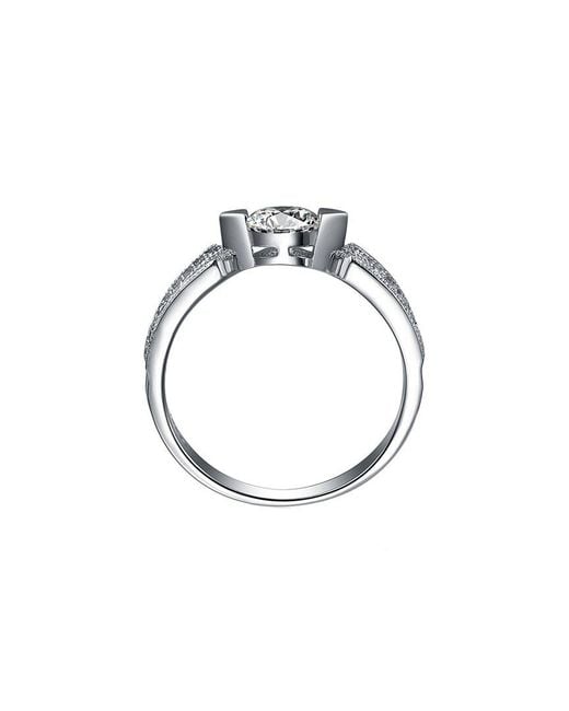 Genevive Jewelry White Cocktail Ring