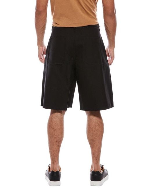 Valentino Black Bermuda Short for men
