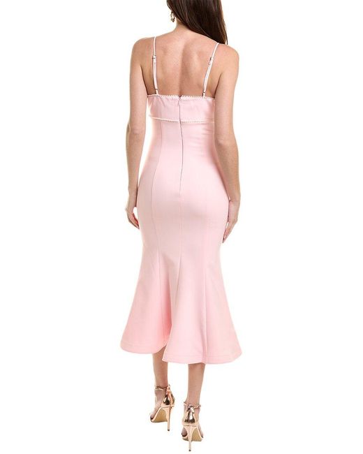Likely Pink Meritt Midi Dress