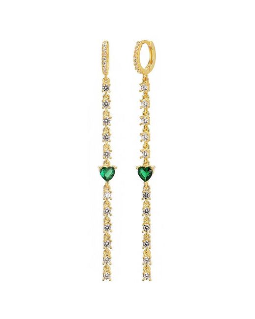 Gabi Rielle Metallic 14k Over Silver Earrings