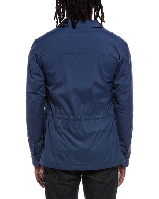 Canali Blue Solid Jacket for men