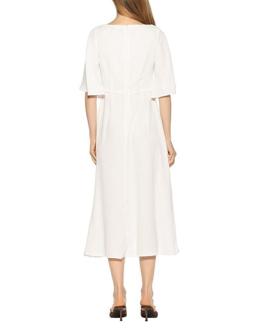Alexia Admor White Milos A-Line Dress