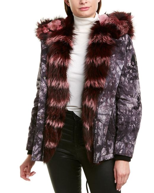 Moose Knuckles Brown Riviere Coat