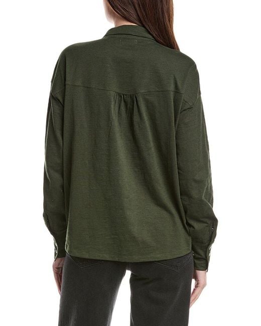 Grey State Green Shirt