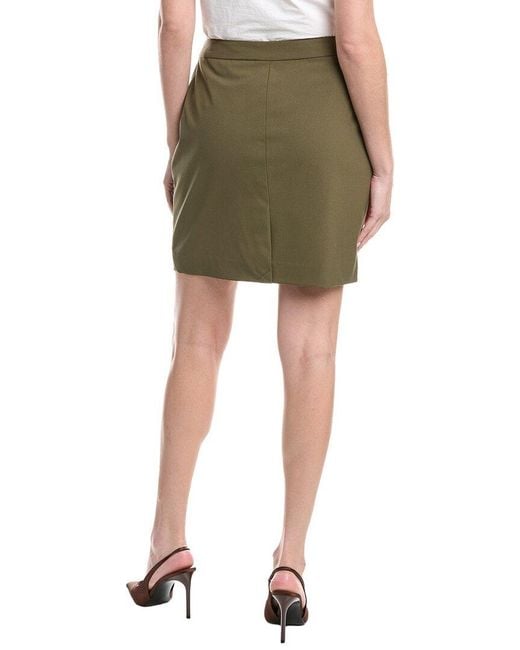 Tahari Green Skirt