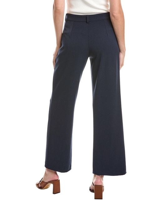 Tahari Blue Wide Leg Pant
