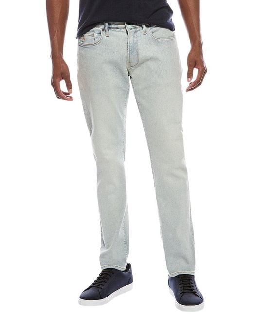 Todd Snyder Gray Oxidized Wash Slim Fit Jean for men