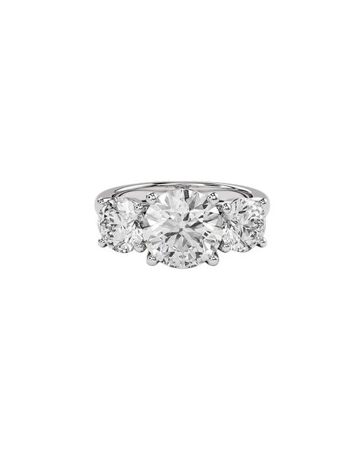Lab Grown Diamonds White 14K 4.80 Ct. Tw. Lab-Grown Diamond Ring