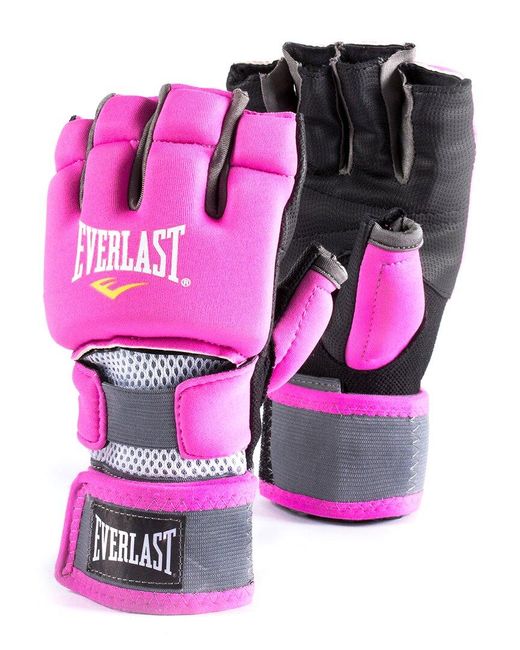 Everlast Pink Kickboxing Gloves