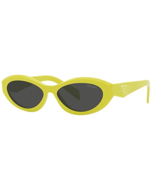Prada Yellow Pr26zs 55mm Sunglasses