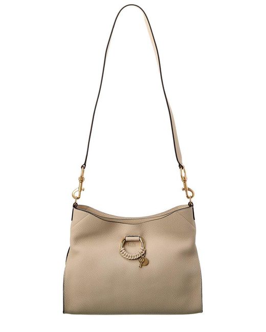 See By Chloé Natural Charm Detail Leather Satchel