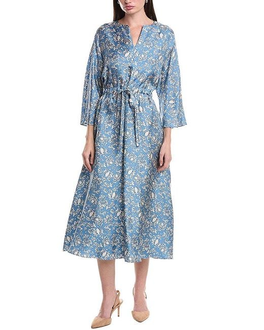 max mara blue silk dress RRP 899 MAX MARA Blue SILK Georgette Dress 8Usa_ 10Uk_ 38De_ 42It_ 40Fr