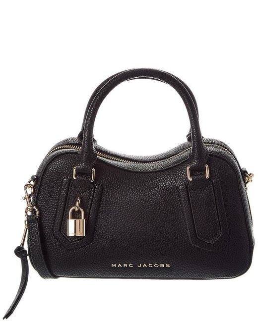 Marc Jacobs Black Drifter Small Leather Satchel