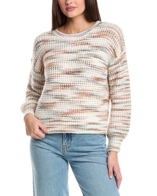 Sadie & Sage Gray Sweet Daze Wool-Blend Sweater