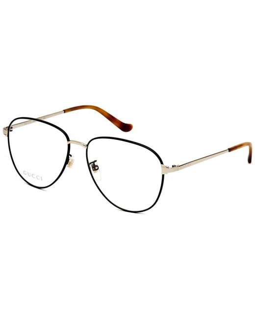 Gucci Metallic Gg0577Oa 57Mm Optical Frames
