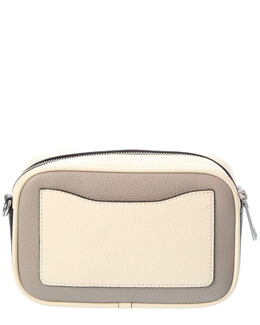 Marc Jacobs Gray Cb Bold Flash Leather Camera Bag