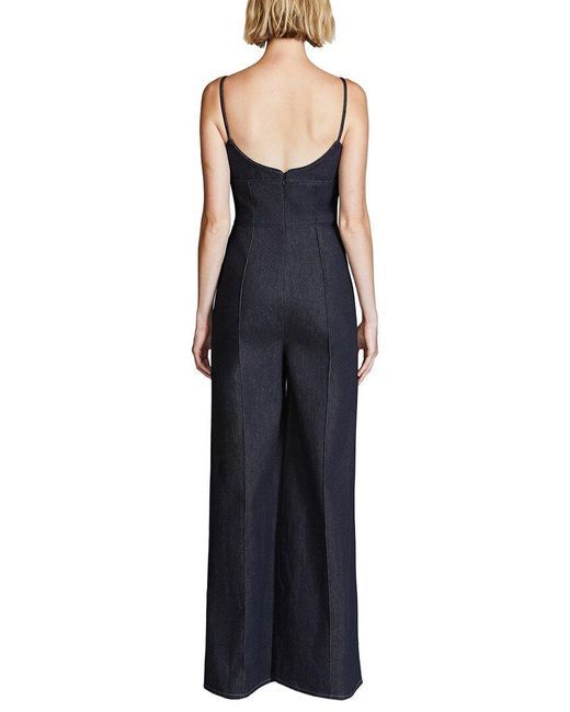Et Ochs Blue Weston Cutout Jumpsuit