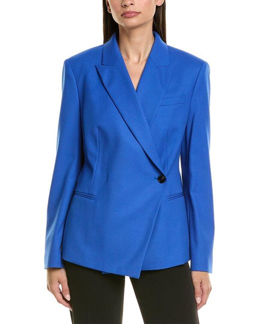 Boss Blue Jia Wool-Blend Blazer