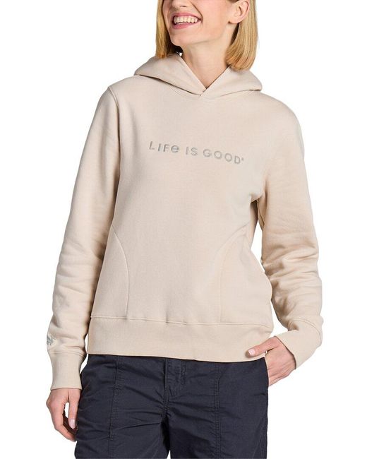 Life Is Good. Natural Good Vibes Fleece Sweatshirt
