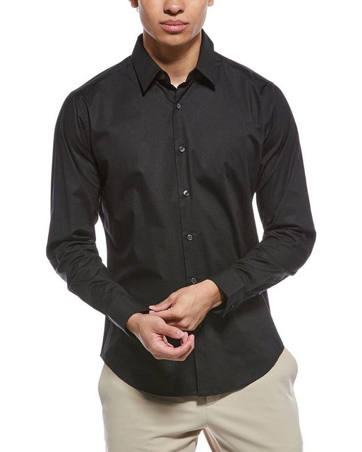 Theory Black Sylvain Shirt for men