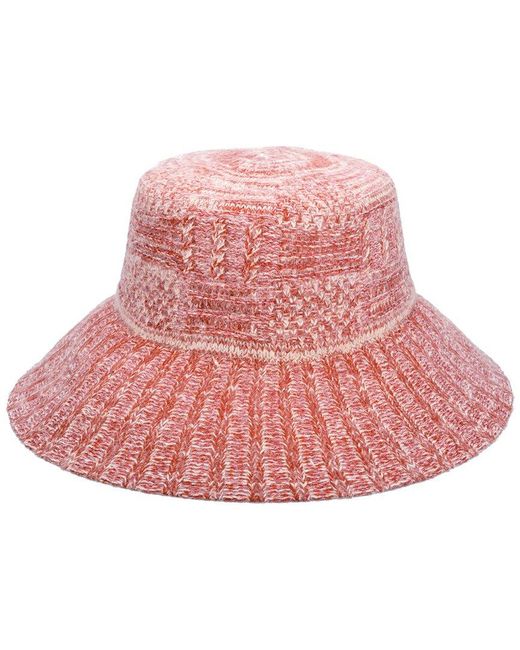 San Diego Hat Pink Cape Horn Angora-Blend Bucket Hat