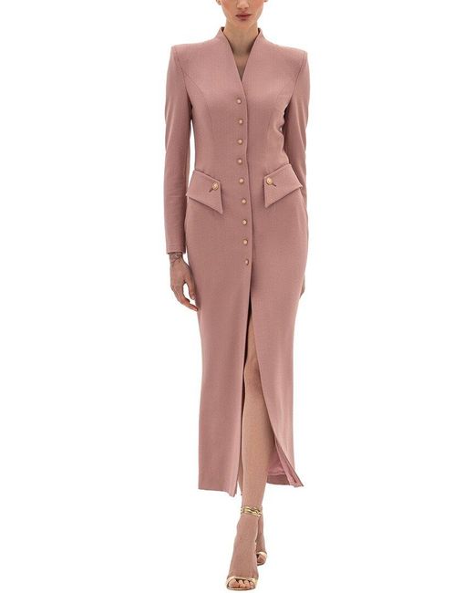 BGL Pink Midi Dress