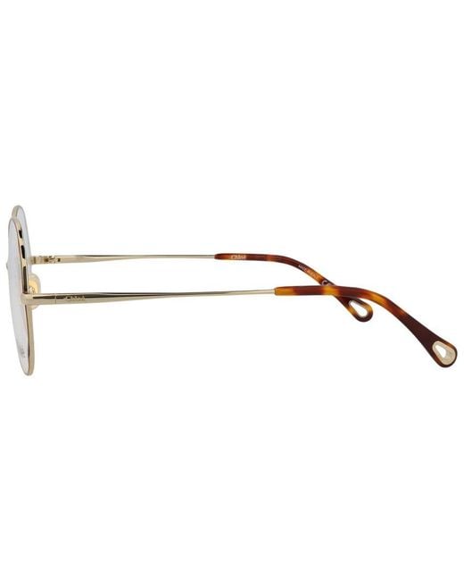 Chloé Metallic Ch0097O 53Mm Optical Frames