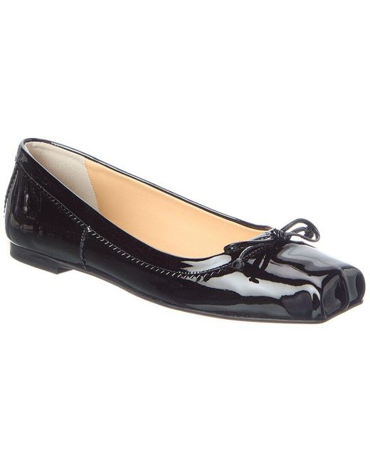 Christian Louboutin Blue Mamadrague Patent Ballerina Flat
