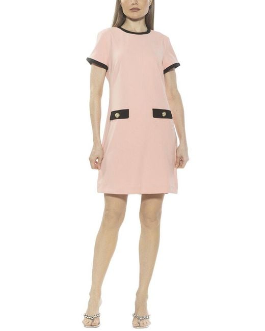 Alexia Admor Natural Carys Shift Dress